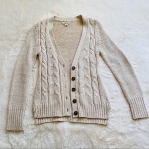 Knit Cardigan with Elbow Pads